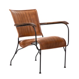 Atzveltnes krēsls Homla Gladio 863504, brūna, 68 cm x 76 cm x 75 cm