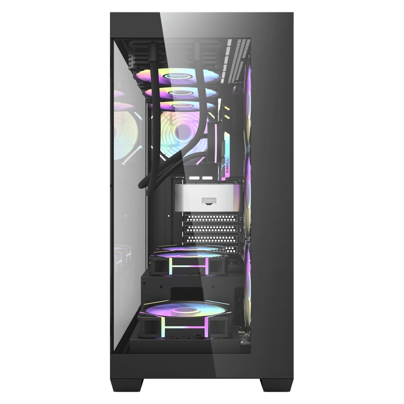 Statsionaarne arvuti Intop DS900 Black AMD Ryzen 7 7700X, Nvidia GeForce RTX4060Ti, 32 GB, 3 TB