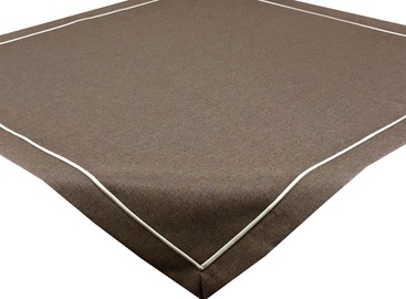 Скатерть квадратная OI-04, коричневый, 100 x 100 cm