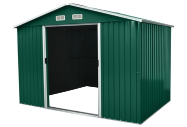 Сарай SD-X0810-H170G 6.58M2 Green, 226 см x 291 см x 172 см, 12792 л