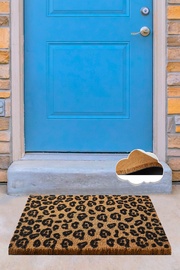 Uksematt Conceptum Hypnose Leopard, pruun/must, 400 mm x 600 mm