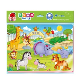 Dėlionė Roter Kafer Foam Puzzle RK6020-06, 0.4 cm, įvairių spalvų