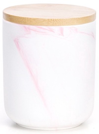 Контейнер для сыпучих продуктов AmeliaHome Apalla, белый/розовый