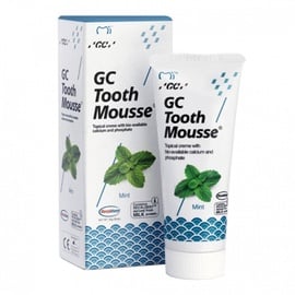Remineralizuojantis dantų kremas be fluoro GC Tooth Mousse Recaldent, mėtų skonio, 35 ml