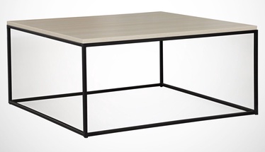 Журнальный столик Kalune Design Poly, дубовый/светло-коричневый, 75 см x 75 см x 43 см