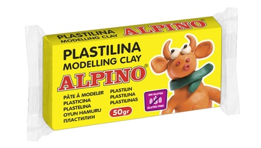 Plastilinas Alpino 1ADP00005701, geltona, 50 g