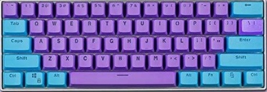 Колпачки клавиш Royal Kludge OEM PBT Keycaps 104 pcs Blue Purple PBT, синий/фиолетовый