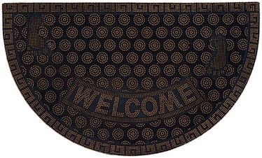 Durvju paklājs Casablanka THK-082783, zelta/melna, 750 mm x 450 mm