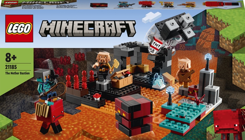 Konstruktors LEGO® Minecraft® Nether bastions 21185