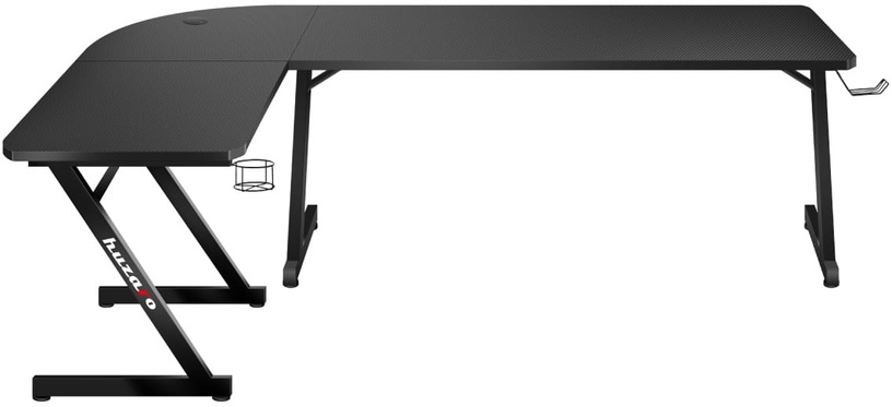 Угловой игровой стол Huzaro Hero 7.0 Corner, черный