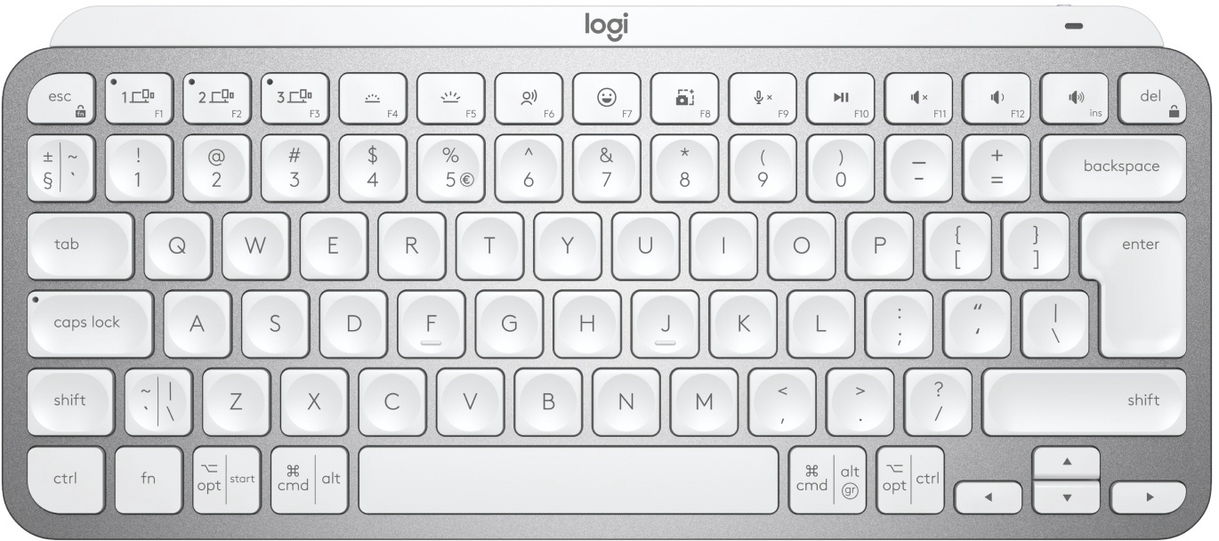 logitech mx keyboard white