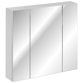 Шкаф для ванной Hakano Hamao 16 cm x 80 cm x 75 cm, белый (поврежденная упаковка)