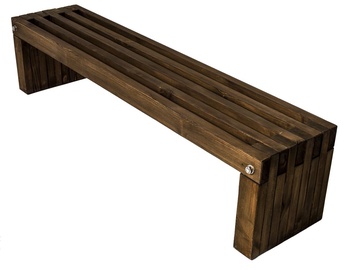 Pink Kalune Design Delem Small, pähklipuu, 900 mm x 330 mm x 390 mm