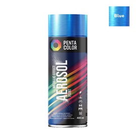 Krāsu aerosoli Pentacolor Metallic effect, dekoratīvie, zils, 0.4 l