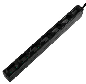 Удлинитель Logilink Slim, 6 места, 1.5 м, IP20