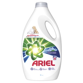 Жидкое средство для стирки Ariel mountain spring 48washes, 2.4 л