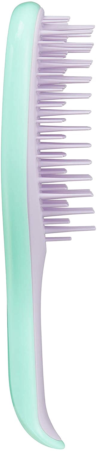 Matu ķemme Tangle Teezer Wet Detangling Mini Wisteria Leaf, zaļa/violeta