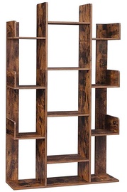 Plaukts Songmics Tree-Shaped, brūna, 86 cm x 25 cm x 140 cm