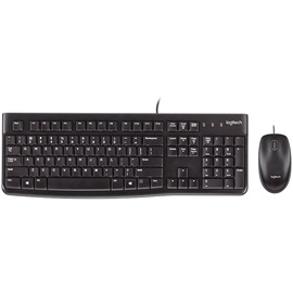 Klaviatuur Logitech DESKTOP MK120 EN, must