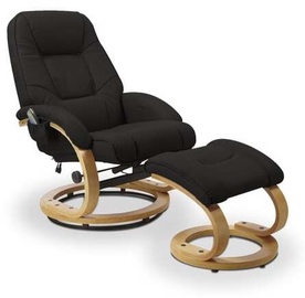 Atzveltnes krēsls Matador V-CH-MATADOR-FOT-CZARNY, melna, 76 cm x 71 cm x 103 cm