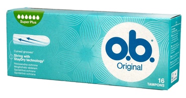 Гигиенические тампоны O.B. Original, Super Plus, 16 шт.