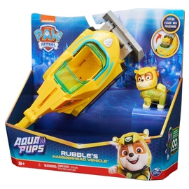 Набор транспортных игрушек Spin Master Paw Patrol Rubbles Hammerhead Vehicle 6066158, желтый