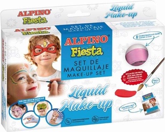 Grimmikomplekt lastele Alpino Fiesta Liquid Make-Up DL000100, mitmevärviline