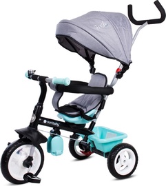 Kolmerattaline jalgratas Sun Baby Fresh 360, hall/türkiissinine