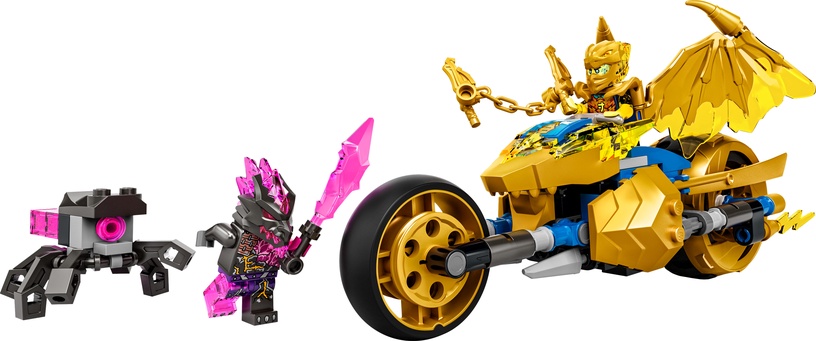 Konstruktor LEGO® NINJAGO® Jay kuldne draakonimootorratas 71768, 137 gab.
