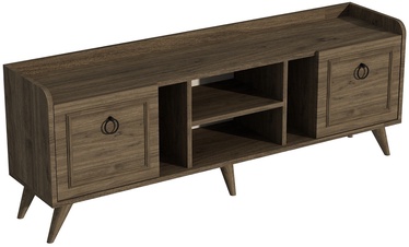 TV-laud Kalune Design Ruby, pähklipuu, 1500 mm x 350 mm x 550 mm