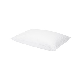Подушка Masterjero Natural Down LOW, белый, 50 см x 70 см