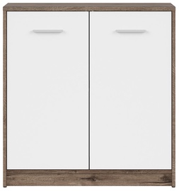 Шкафчики Nepo Plus, коричневый/белый, 34 x 80 см x 84 см