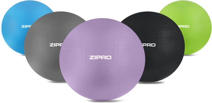 Гимнастический мяч Zipro Anti-Burst, серый, 750 мм