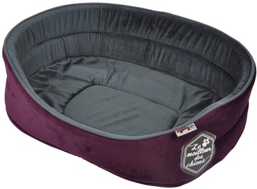Guļvieta mājdzīvniekiem Douceur Patchy, violeta, 800 mm x 630 mm