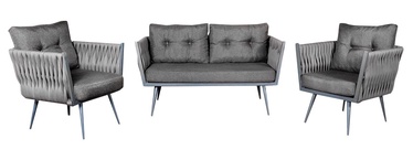 Välimööbli komplekt Floriane Garden Violet 379VLV2305, hall, 4 istekohta
