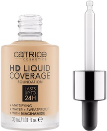 Тональный крем Catrice HD Liquid Coverage 036 Hazelnut Beige, 30 мл