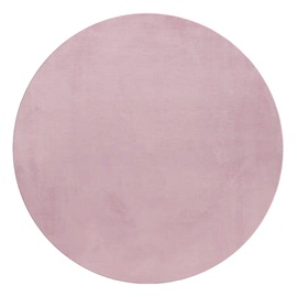 Paklājs iekštelpu Pouffy POUFFY2002005100ROSE, rozā, 200 cm x 200 cm