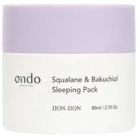Sejas maska Ondo Beauty 36.5 Squalane & Bakuchiol Sleeping Pack, 80 ml, sievietēm
