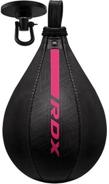 Боксерская груша RDX Speed Ball F6, черный/розовый