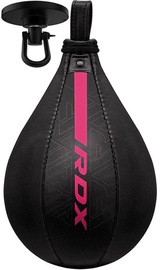 Boksa bumbieris RDX Speed Ball F6, melna/rozā