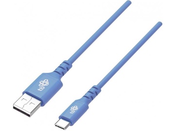 Kabelis TB USB C, 1x USB Type-C/1 x USB Type-A, 1 m, zila