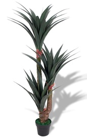 Искусственные цветы в вазоне VLX Yucca, зеленый