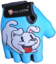Velo cimdi Polednik New Dog Baby, zila, 2, 65 mm