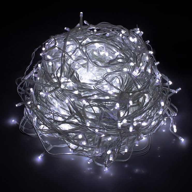 Гирлянда лампочек Springos CL0300, 14.5 м, холодный белый