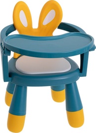 Детский стул Bunny, синий/желтый, 31 см x 45 см