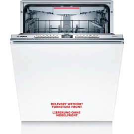 Iebūvējamā trauku mazgājamā mašīna Bosch 6 sērija SBD6TCX00E, balta