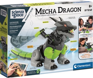 Radošais komplekts Clementoni Mechanical Dragon 50682, pelēka