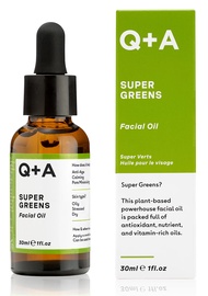 Sejas eļļa Q+A Super Greens, 30 ml, sievietēm