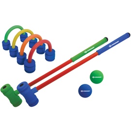 Āra rotaļlieta Schildkrot Soft Croquet, 60 cm, zila/sarkana/dzeltena