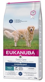 Сухой корм для собак Eukanuba Daily Care Overweight, курица, 12 кг